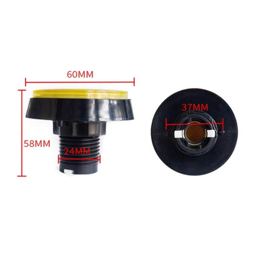 ►2114-2118◄60mm 大型圓型按鈕 遊戲機帶燈按鍵 自復位按鈕開關 搶答按鈕 紅 黃 綠 藍 白-細節圖3