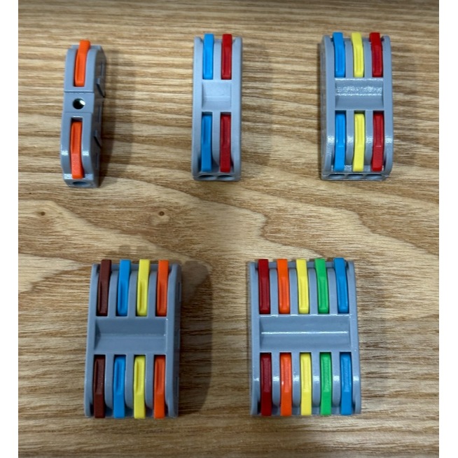 ►2023-2029◄PCT快速接線端子 SPL家用佈線夾 按壓式併線導線接線器 顏色相同/相通-細節圖2