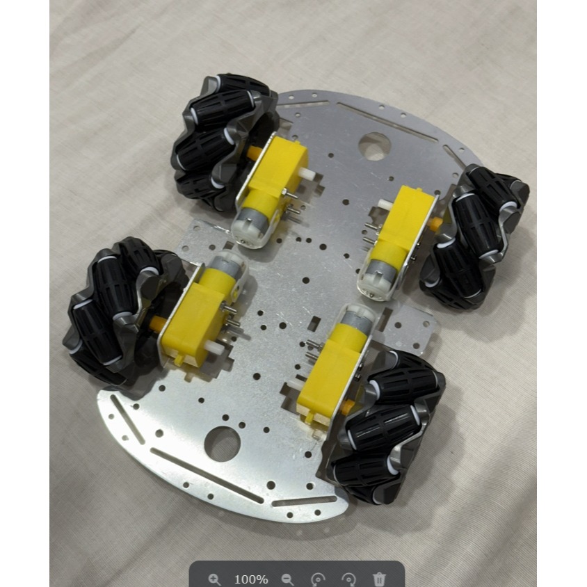►1583 2952◄黑色 麥克納姆輪 78mm輪子 底盤套裝 鋁合金小車底盤 超聲波避障小車 4WD四驅車底盤 DIY-細節圖5