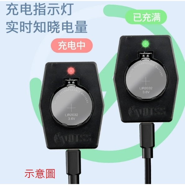 ►199◄LIR2032 2025 2016 可充電鈕扣電池3.6V替換CR2032 單槽充電器-細節圖2