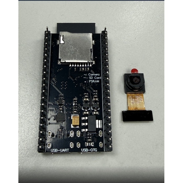 ►912 923◄ESP32-S3 CAM 開發板 N16R8 焊排針 TF座 Type-C OV3660 OV5640-細節圖2