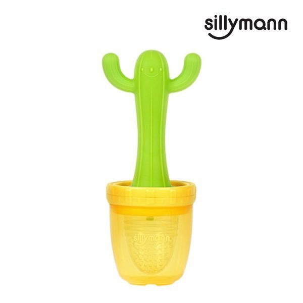 【韓國sillymann】100%鉑金矽膠仙人掌蔬果咬咬固齒器-細節圖8