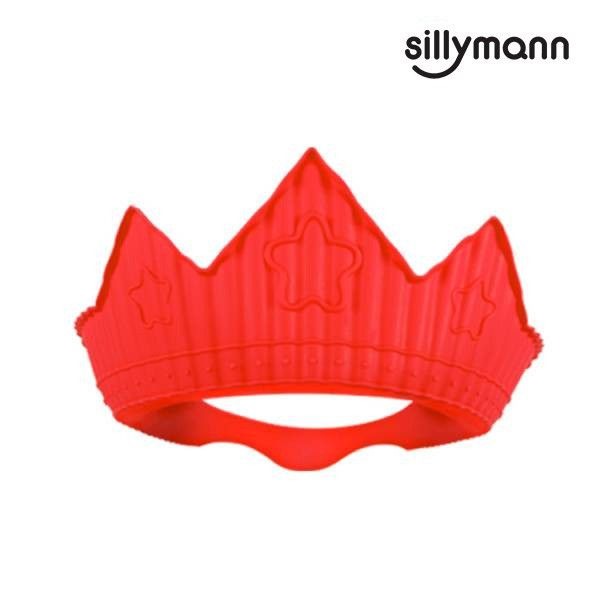 韓國 sillymann 100%鉑金矽膠皇冠幼兒洗髮帽（三色）-細節圖10