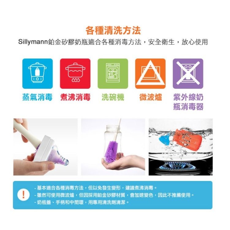 韓國【Sillymann】100%鉑金矽膠奶嘴2入裝（四階段可選）-細節圖5