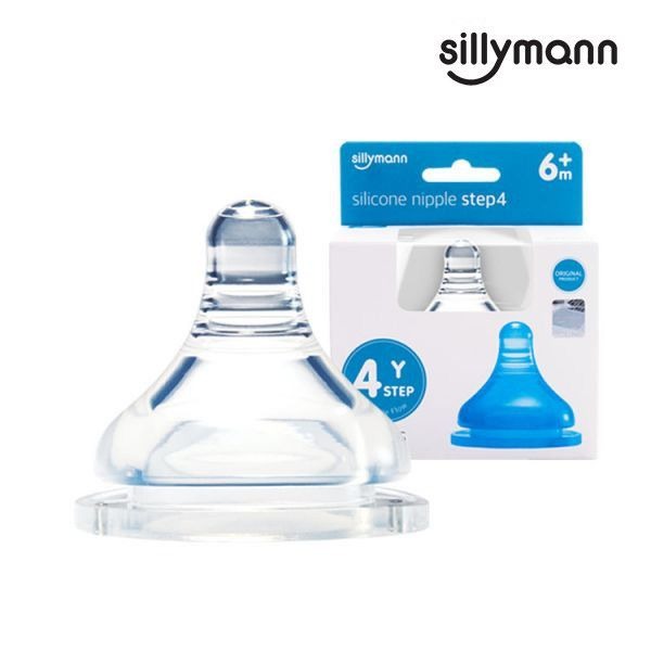 韓國【Sillymann】100%鉑金矽膠奶嘴2入裝（四階段可選）-細節圖10