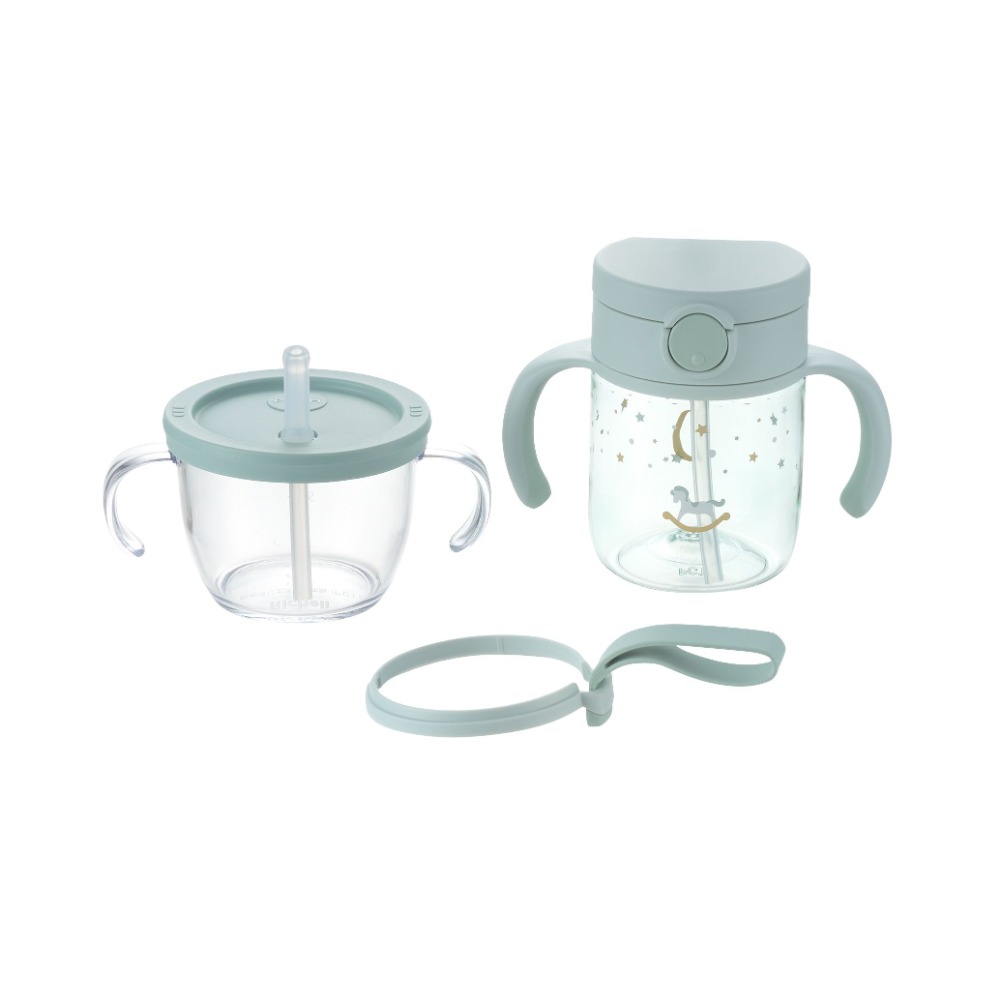 Richell 利其爾 AX系列 夢幻學習水杯組合200ml水杯+150ml訓練杯（二款任選）-細節圖3