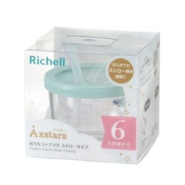 日本 Richell 利其爾 AX系列 學習訓練杯（吸管款）-細節圖6
