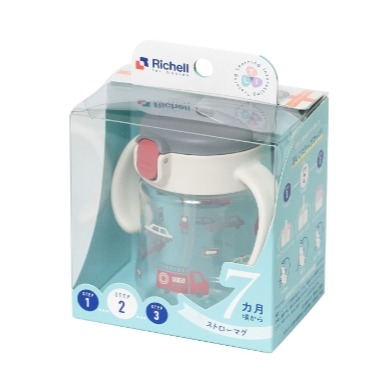 Richell 利其爾 日本 TLI 三代 吸管水杯 200ml - 多款可選-規格圖11