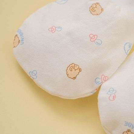 UniBABE優貝比 嬰兒護手套-燈塔熊/綿羊 （美麗人生 月子中心）-細節圖3