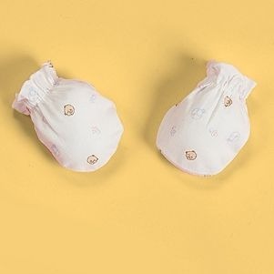 UniBABE優貝比 嬰兒護手套-燈塔熊/綿羊 （美麗人生 月子中心）-細節圖4