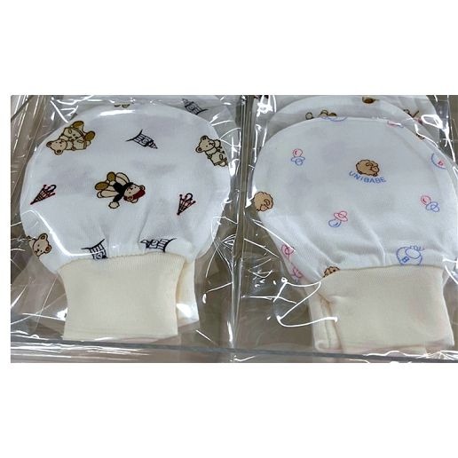 UniBABE優貝比 嬰兒護手套-燈塔熊/綿羊 （美麗人生 月子中心）-細節圖5