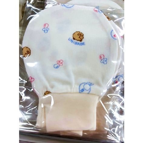 UniBABE優貝比 嬰兒護手套-燈塔熊/綿羊 （美麗人生 月子中心）-細節圖7