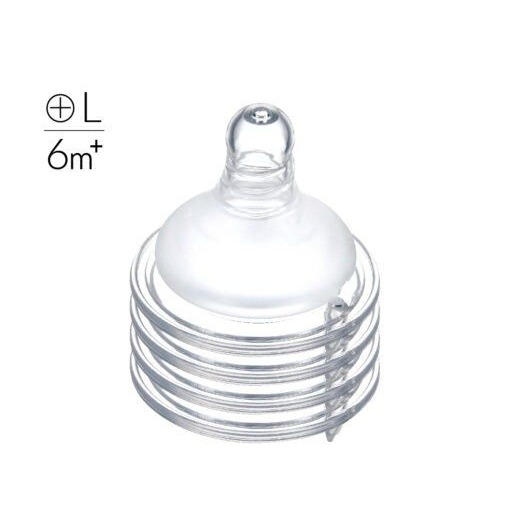 Simba 小獅王辛巴 超柔防脹氣寬口十字奶嘴4入（S／M／L／XL）-細節圖10