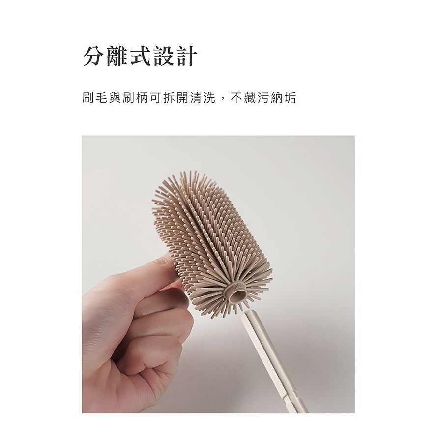 Simba 小獅王辛巴 超柔無垢白金矽膠奶瓶刷（多色可選）-細節圖7