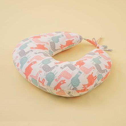 UniBABE優貝比 哺乳三用U型枕，超細纖維款（草泥馬/刺蝟/雪地）-細節圖7