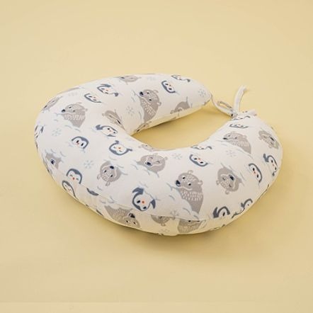 UniBABE優貝比 哺乳三用U型枕，超細纖維款（草泥馬/刺蝟/雪地）-細節圖8