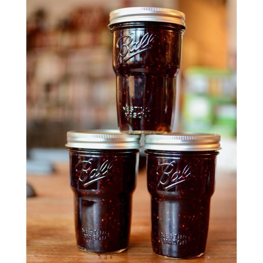 Ball® 16oz 寬口疊疊罐 Nesting Mason Jar Wide Mouth 梅森罐 玻璃瓶 密封罐 收納-細節圖6