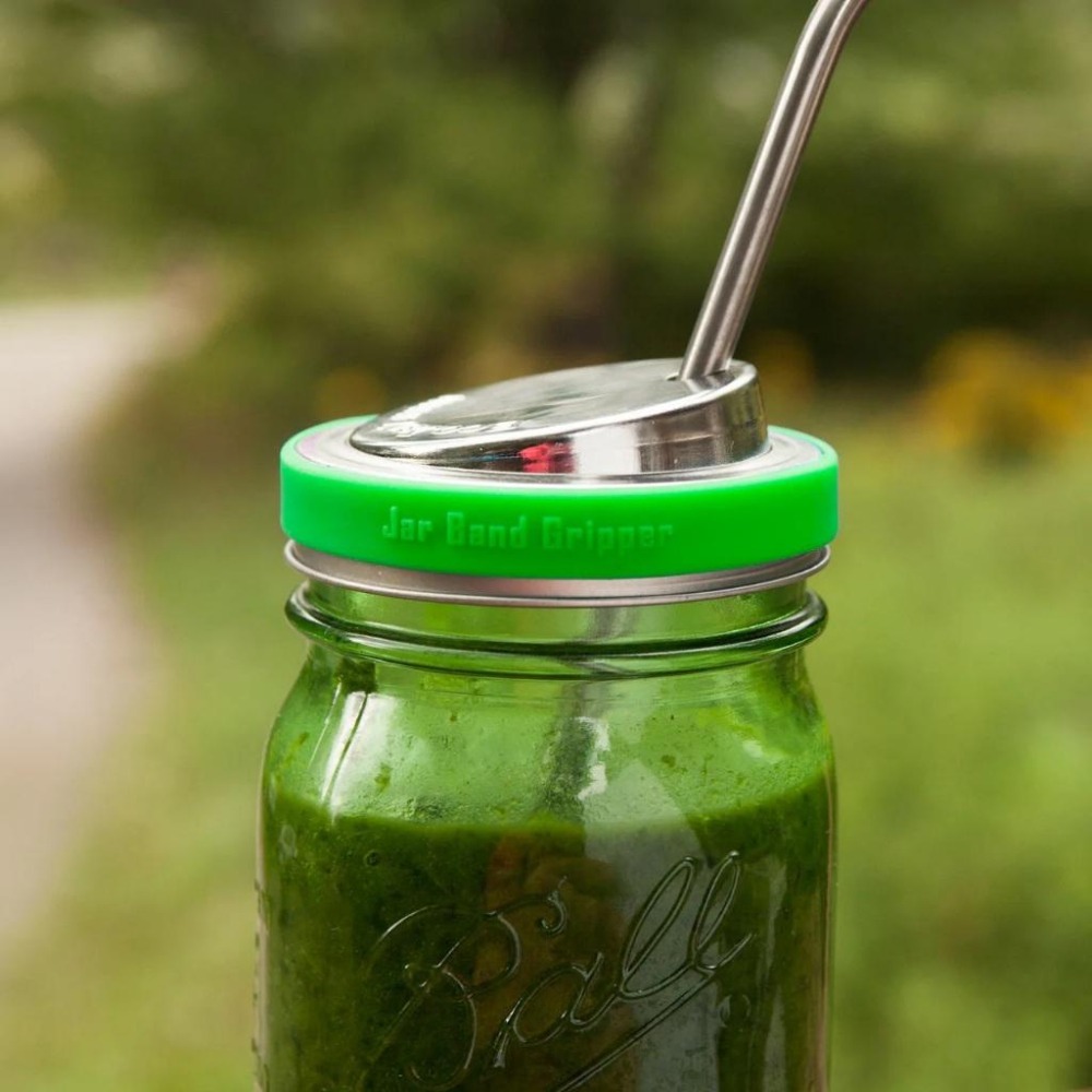 ECOJARZ Jar Band Gripper 矽膠梅森罐開瓶器具 止滑矽膠環 硅膠開罐器 省力 擰蓋器-細節圖5