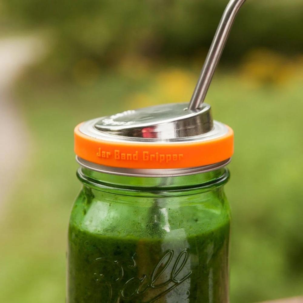 ECOJARZ Jar Band Gripper 矽膠梅森罐開瓶器具 止滑矽膠環 硅膠開罐器 省力 擰蓋器-細節圖6