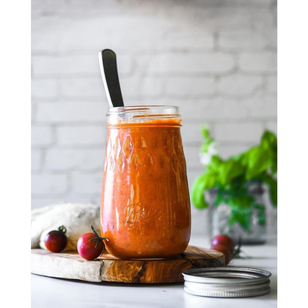 Ball® 16oz 窄口晶鑽 Flute Mason Jar Regular Mouth 16oz Pint 梅森罐-細節圖8