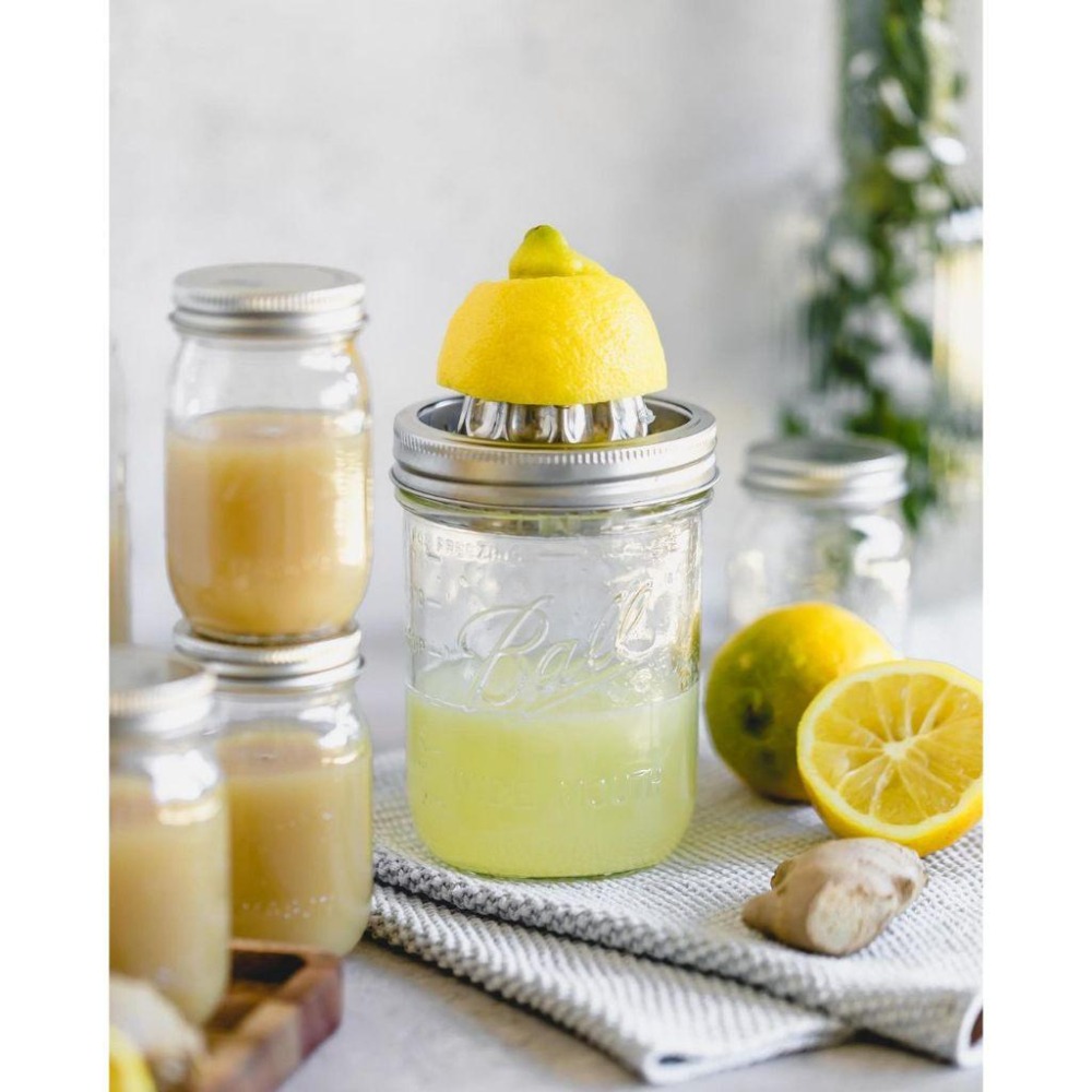 Ball® 16oz 寬口 Pint Glass Wide Mouth Mason Jar 梅森罐 玻璃瓶 密封罐 收納-細節圖4