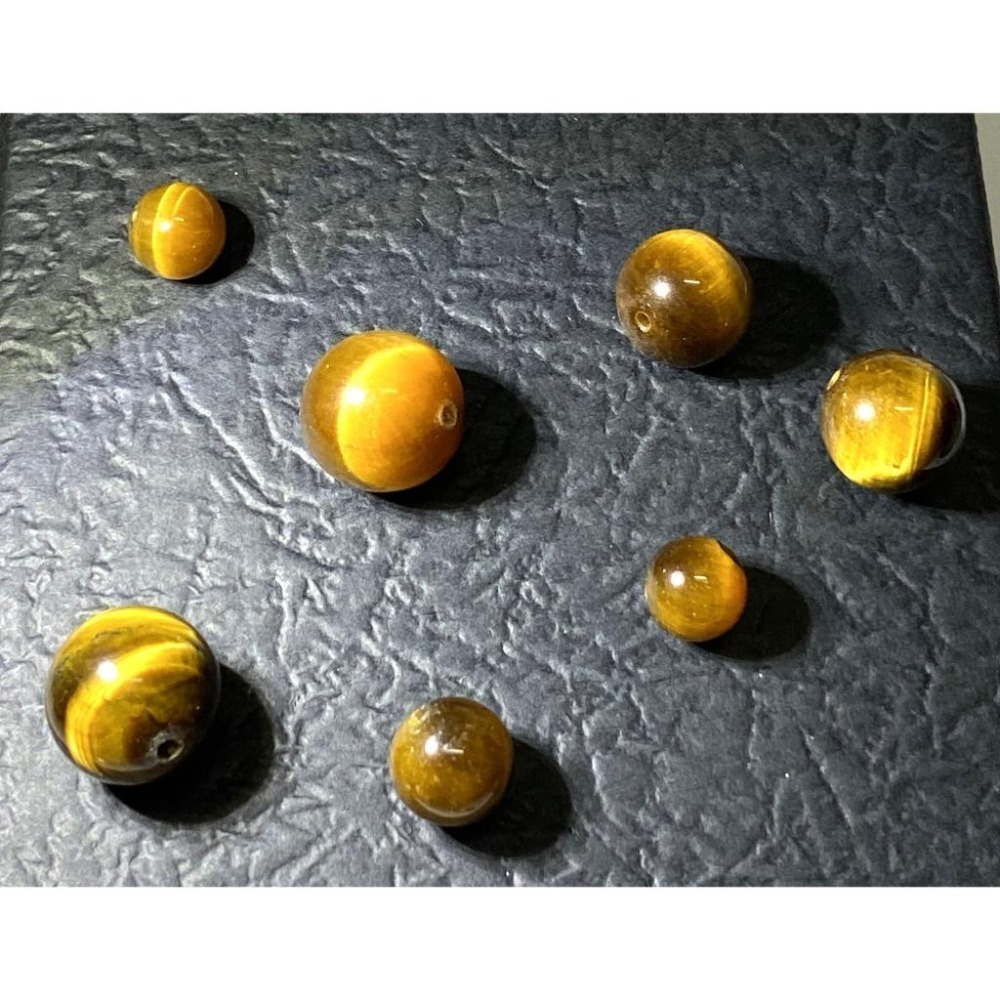 虎眼石 8mm 10mm 12mm 14 mm 散珠圓珠 直通隔珠 DIY飾品配件材料 DIY金屬編織 DIY串珠 單顆-細節圖6