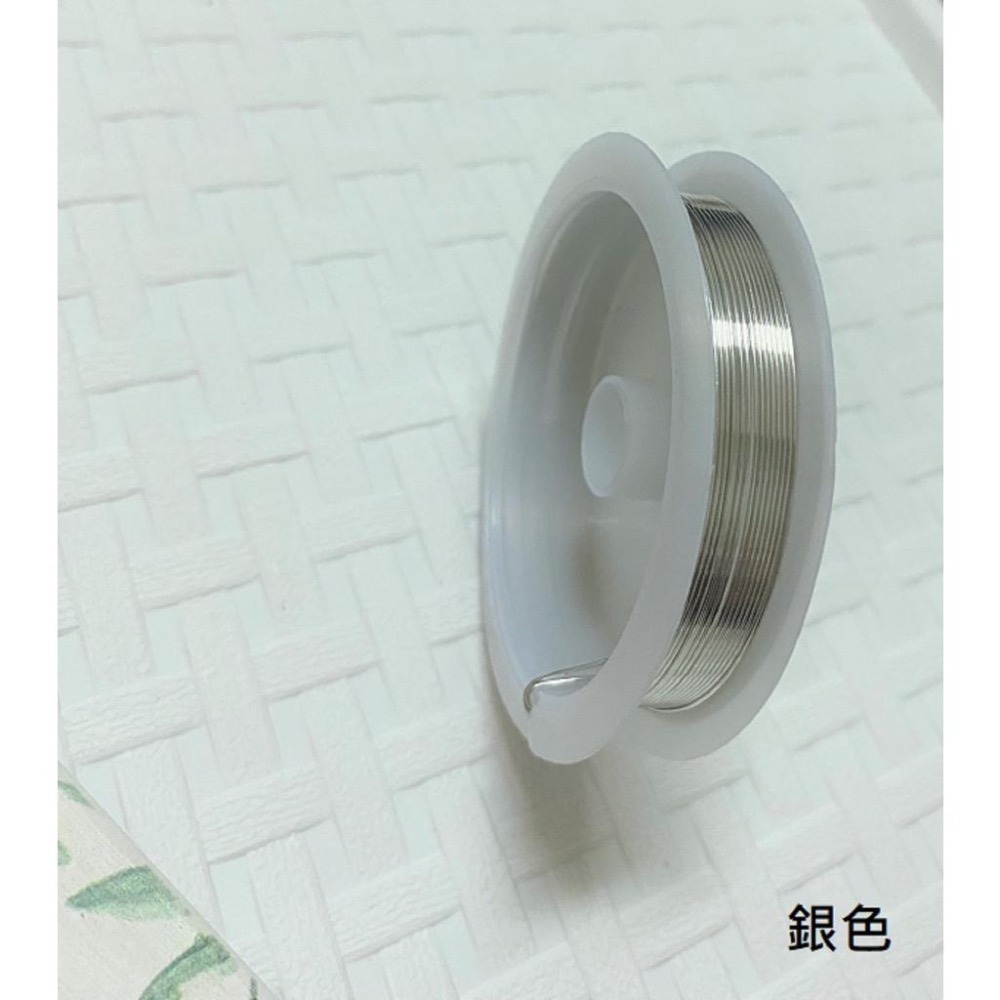 彩色銅線 0.2 - 1 mm 單捲 銀 金 紅銅 3色 DIY金屬編織 繞線 花藝 首飾專用銅線 現貨-細節圖6