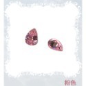 CZ鑽 CZ鋯石 水滴形梨形 透明 粉 變藍 香檳 橄欖黃 橄欖綠 石榴紅 紫紅 紫藍 黑 裸鑽 蘇聯鑽 金工蠟雕DIY-規格圖11