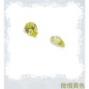 CZ鑽 CZ鋯石 水滴形梨形 透明 粉 變藍 香檳 橄欖黃 橄欖綠 石榴紅 紫紅 紫藍 黑 裸鑽 蘇聯鑽 金工蠟雕DIY-規格圖11