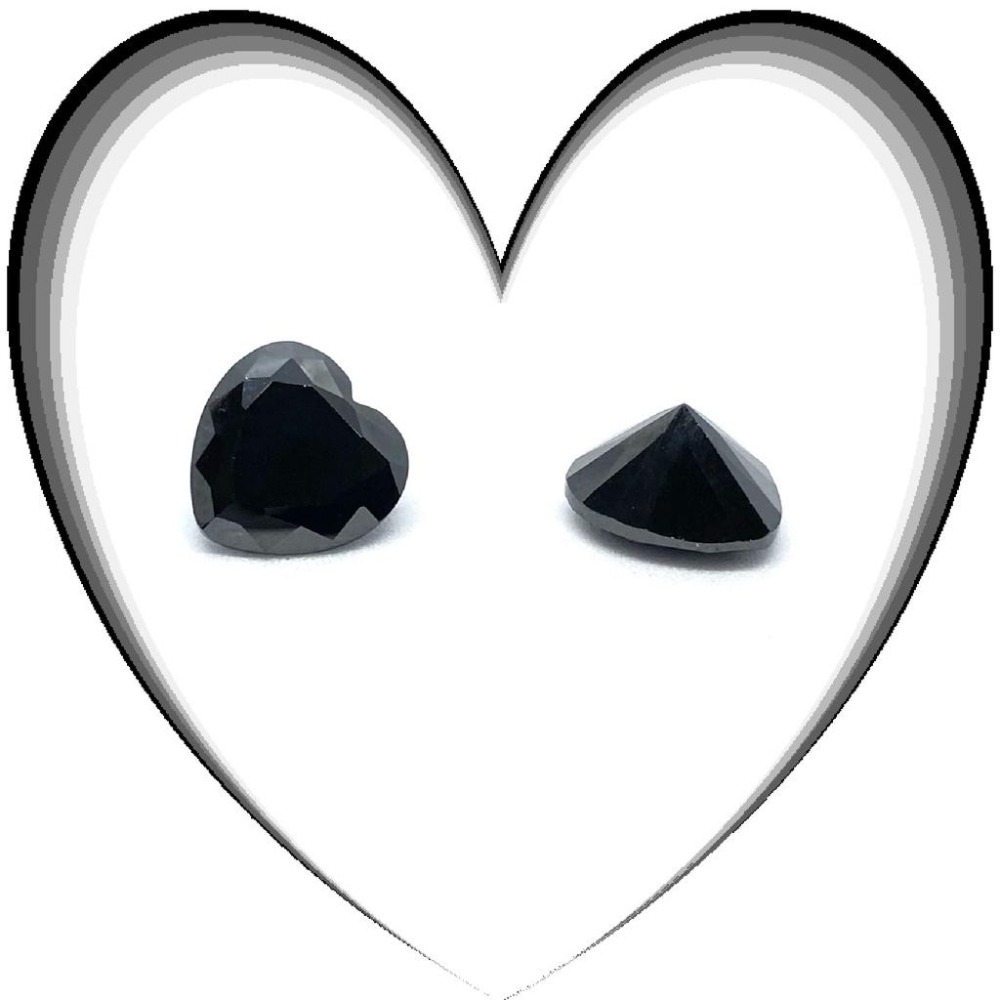 心形 CZ鑽 CZ鋯石 透明 粉 變藍 橄欖綠 橄欖黃 石榴紅 紫藍 香檳 金黃 黑色 裸鑽 蘇聯鑽 金工 蠟雕 DIY-細節圖5