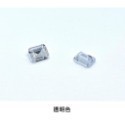 長方形 CZ鑽 CZ鋯石 祖母綠形切工 透明 粉 石榴紅 紫 鵝黃 金黃 裸鑽 蘇聯鑽 金工蠟雕 戒指 項鍊 首飾DIY-規格圖9