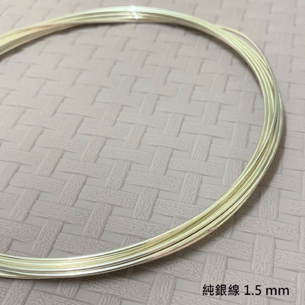 999/9999/925純銀線0.7mm 0.8mm 1mm 1.2mm 1.5mm圓線 10公分一單位 金工金屬編織-細節圖5