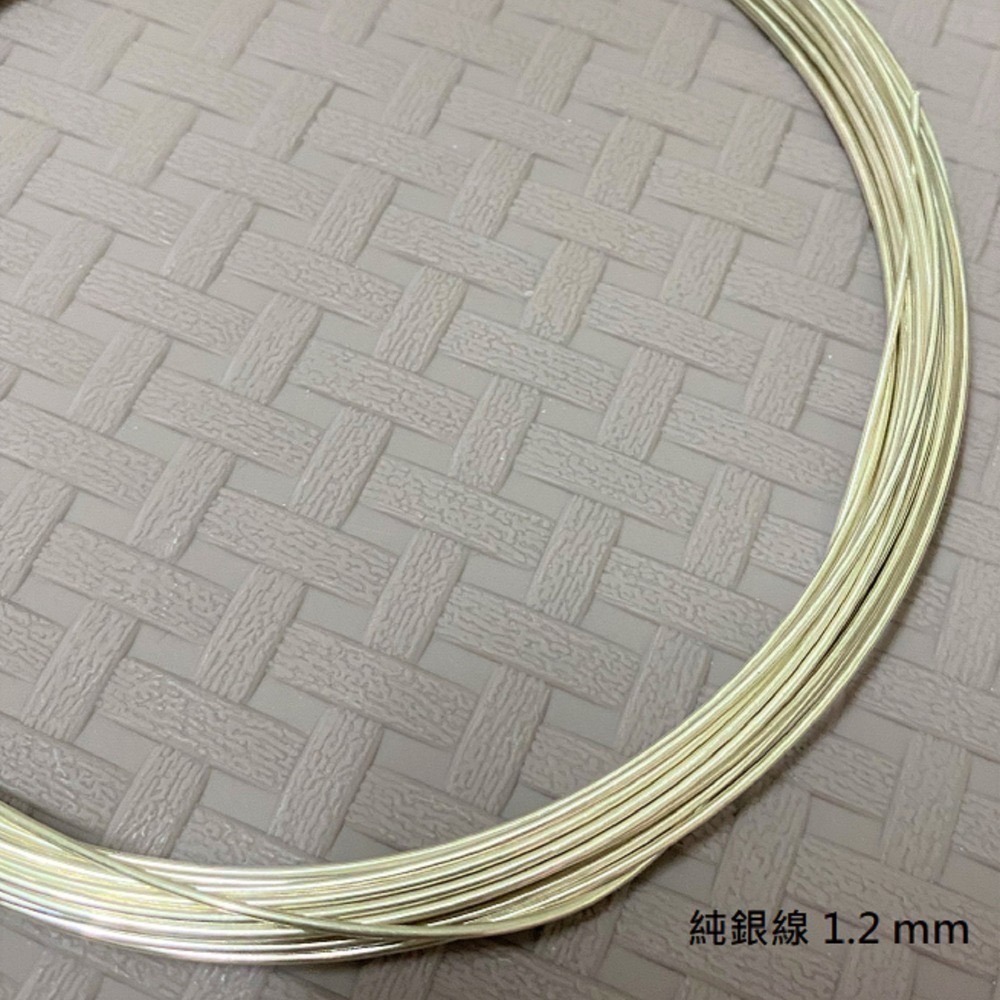 999/9999/925純銀線0.7mm 0.8mm 1mm 1.2mm 1.5mm圓線 10公分一單位 金工金屬編織-細節圖4