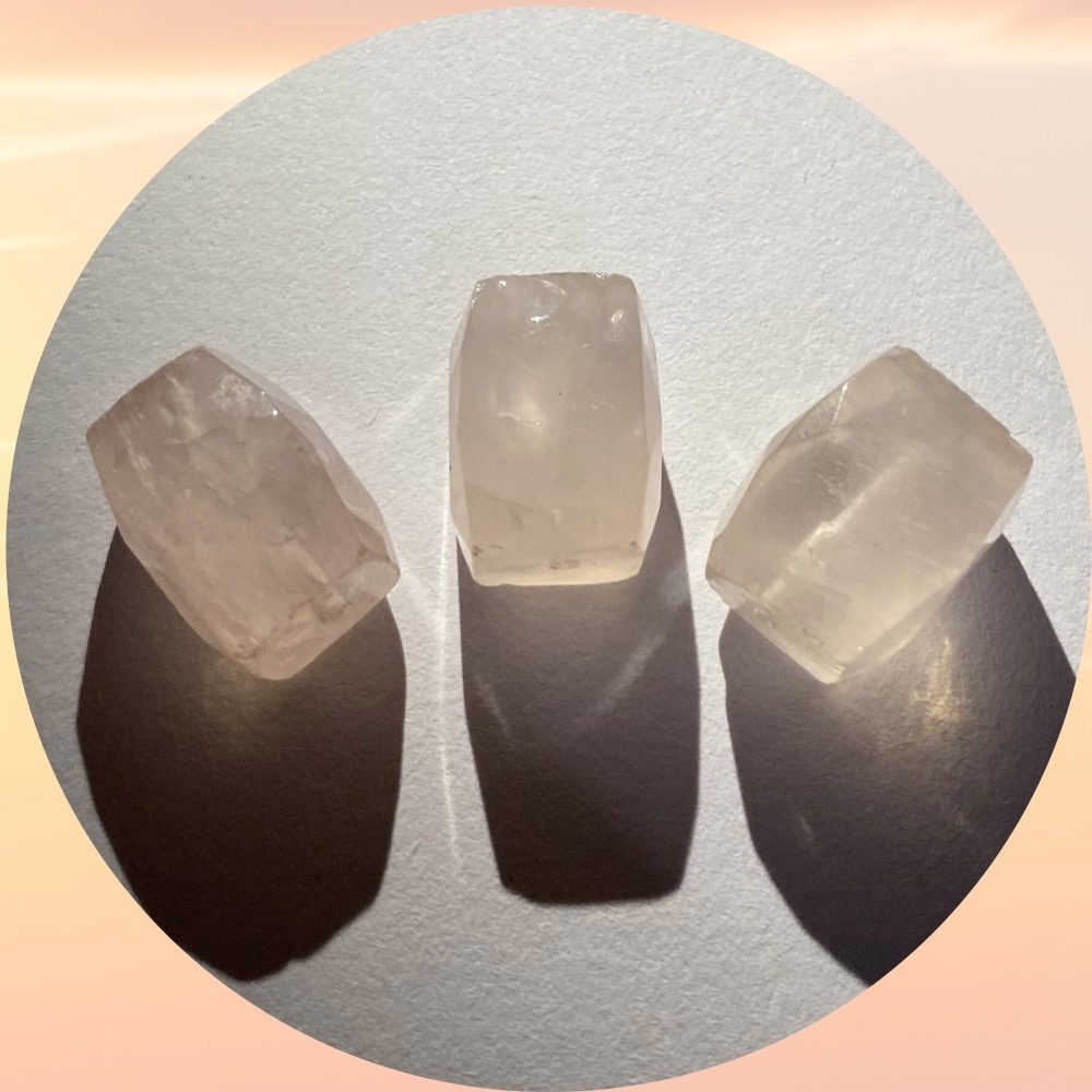 粉晶隨形切面珠 直孔 桶珠 切面不規則 切角隨形珠 適合DIY手作 天然石手作材料 單個隨機出貨-細節圖4