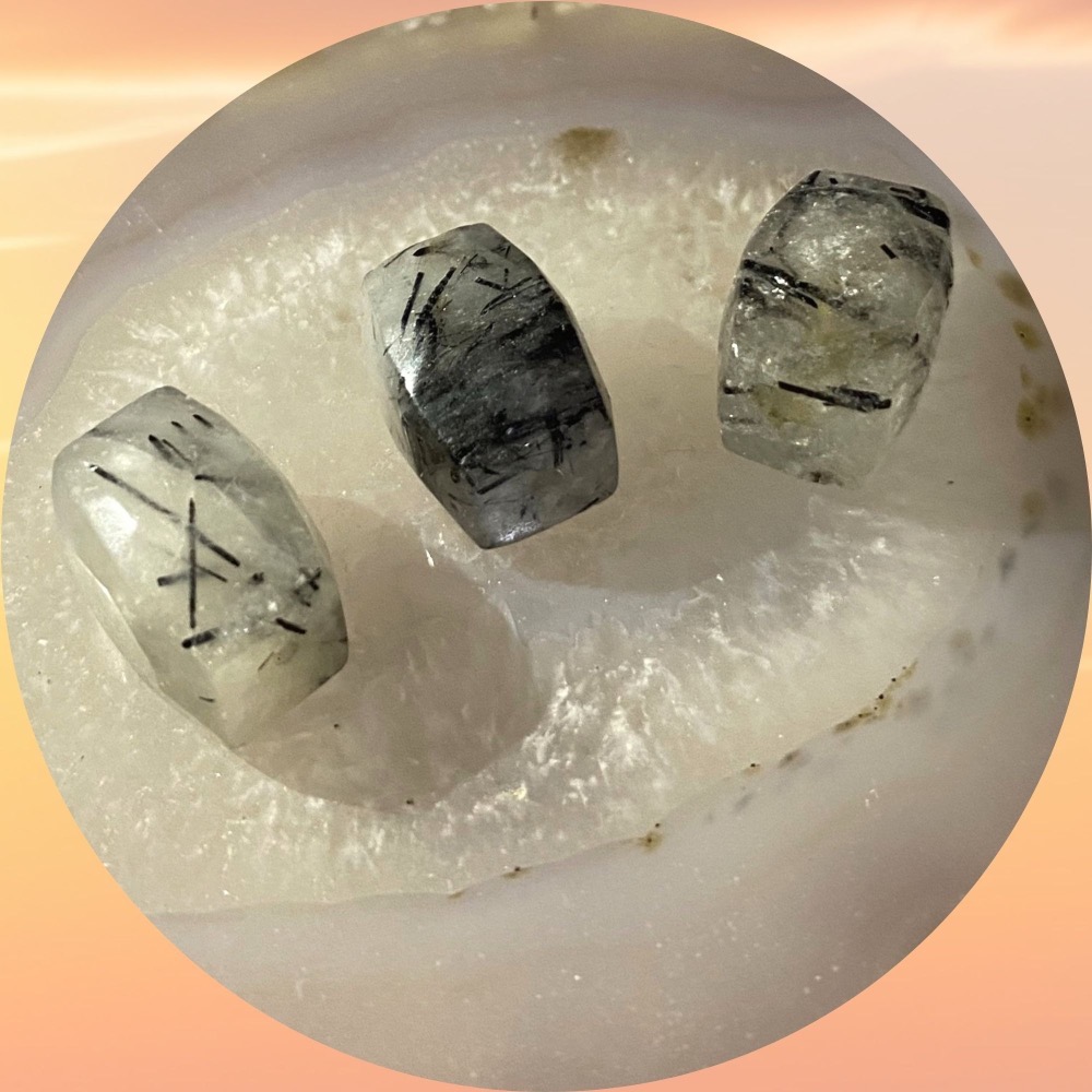 黑髮晶隨形切面珠 直孔 桶珠 切面不規則 切角隨形珠 適合DIY手作 天然石手作材料 單個隨機出貨-細節圖6