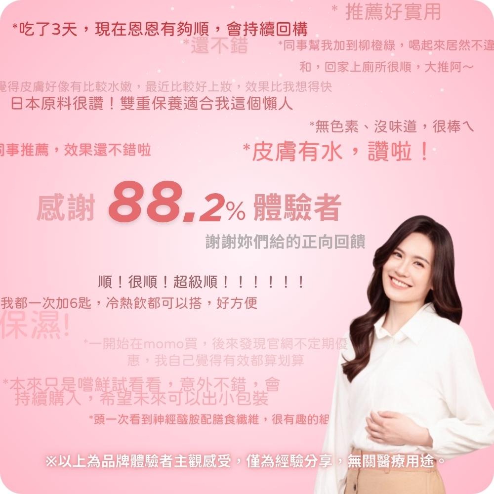 【日珂】雪漾姬　日本神經醯胺 × 膳食纖維｜日本國產‧桃子神經醯胺‧維持肌膚保濕、幫助排便順暢-細節圖3