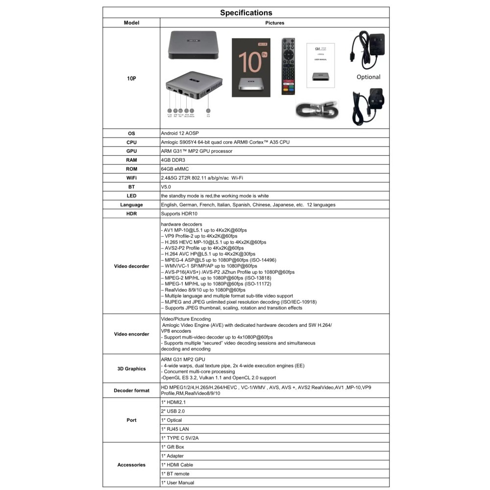 【小雲10P+】小雲電視盒10P現貨【官方正品 小雲10P 10P+】 小雲電視盒10P 10P+ 台灣 台中店面-細節圖5