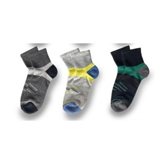 蜂巢透氣1/2機能襪男款 隨機色