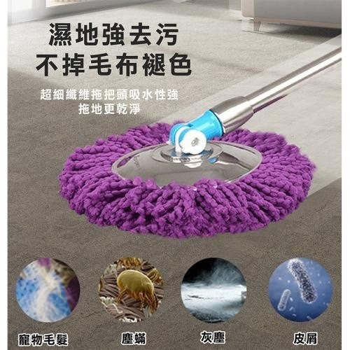 現貨立即出貨/好神拖規格 通用替換布-不挑色 (一組5個.每個只要25元)升級加厚  好神拖通用 布盤 拖布 旋轉拖把布-細節圖7
