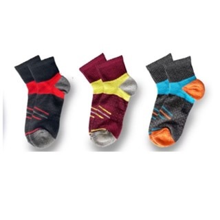 蜂巢透氣1/2機能襪女款 隨機色