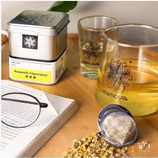 SAMOVA德國水果茶馬口鐵(莓比寶貝)100g 洋甘菊茶(調情師)馬口鐵50g 藻華綠博士茶(潛遊花園)馬口鐵100g-規格圖9