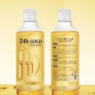 BIOS玻尿酸安瓶與24K黃金精華乳-300ml 金箔 保養 補水保濕 玻尿酸 日本製 玻尿酸精華 肌底液-細節圖5