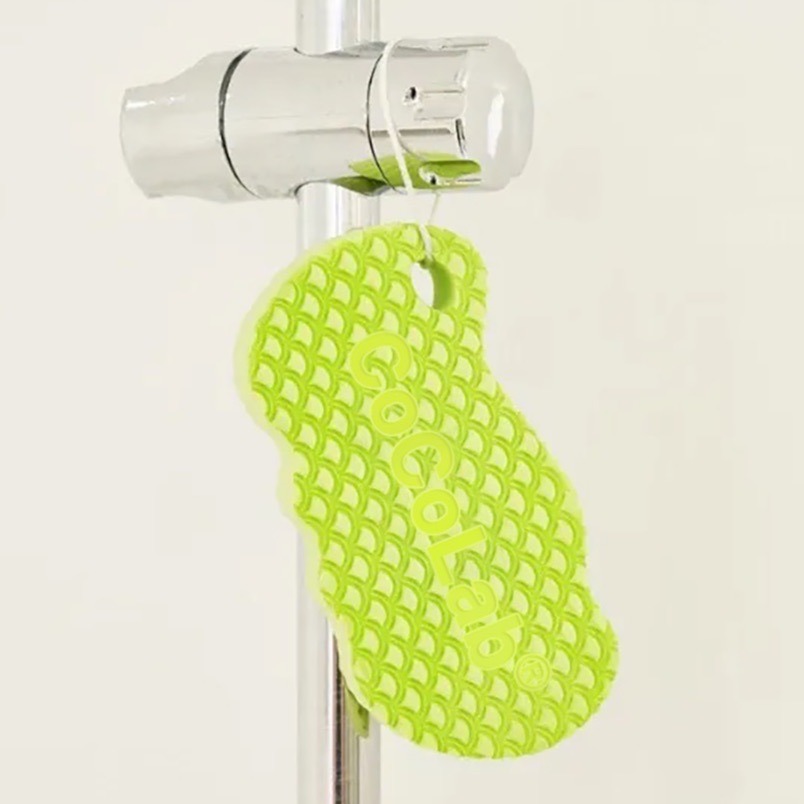 現貨-韓國南大門市場 瘋搶爆款 CoCoLab® 角質橡皮擦 爆屑搓澡海綿  去角質 搓澡巾 洗澡海綿 搓澡 一入裝-細節圖3