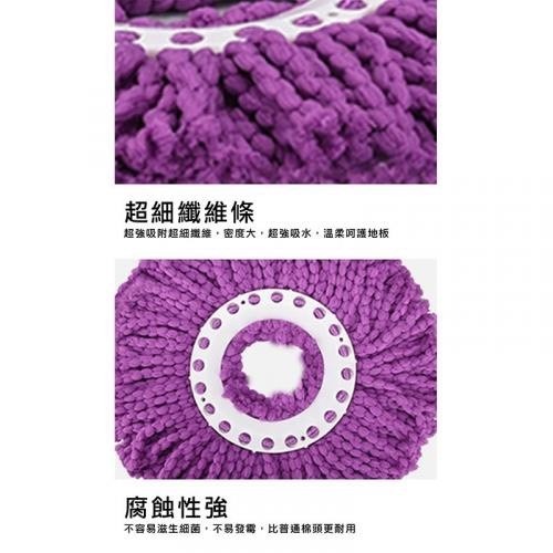 現貨立即出貨/好神拖規格 通用替換布-不挑色 (一組5個.每個只要25元)升級加厚  好神拖通用 布盤 拖布 旋轉拖把布-細節圖5