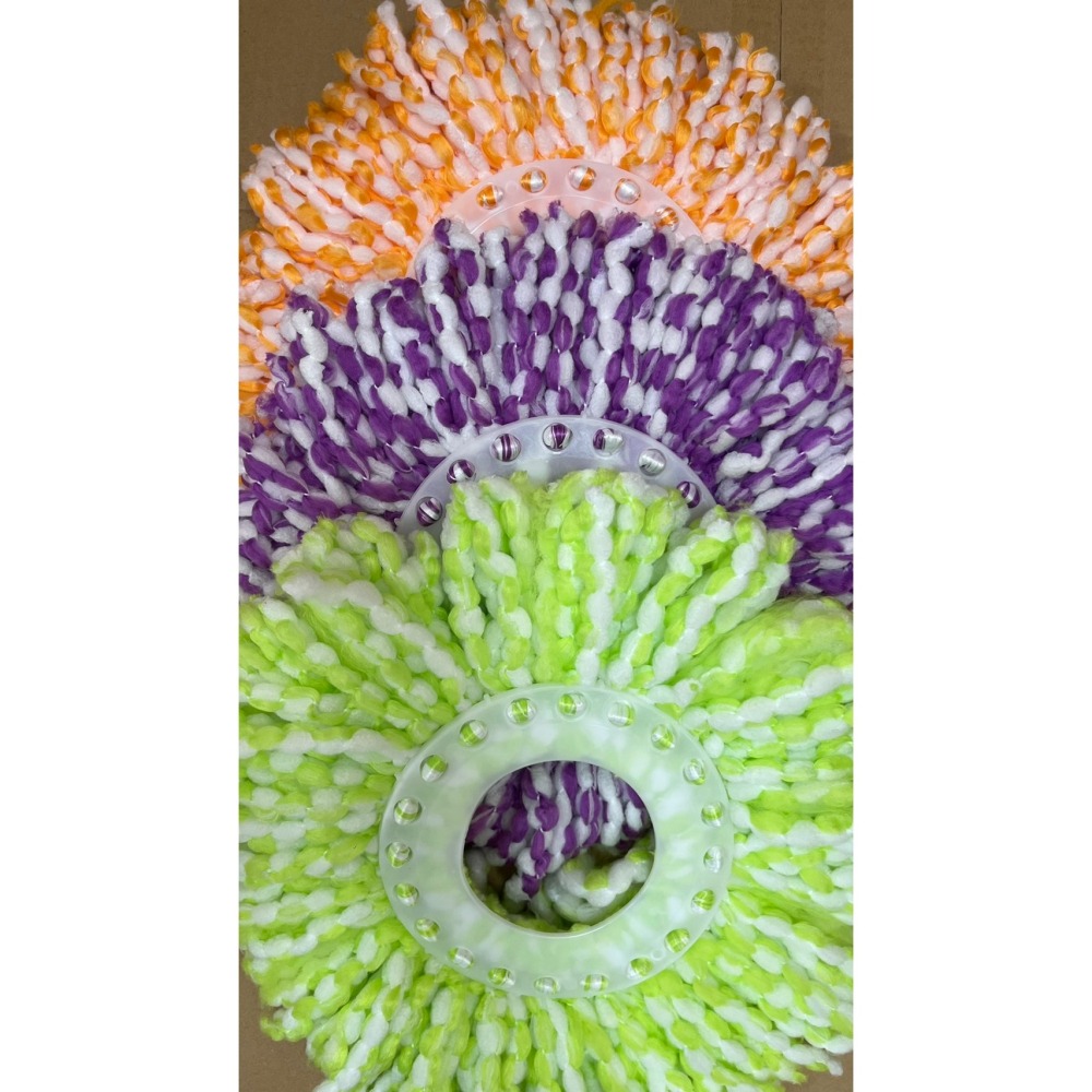 現貨立即出貨/好神拖規格 通用替換布-不挑色 (一組5個.每個只要25元)升級加厚  好神拖通用 布盤 拖布 旋轉拖把布-細節圖8