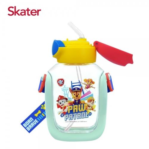 【Skater】6DX吸管水壺(530ml) 汪汪隊立大功