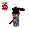 Skater吸管不鏽鋼保溫水壺(400ml) 閃電麥坤/蜘蛛人Spidey/復仇者聯盟-規格圖2