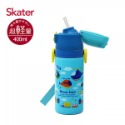 Skater吸管不鏽鋼保溫水壺(400ml) 恐龍/漢堡/直升機/維尼-規格圖2