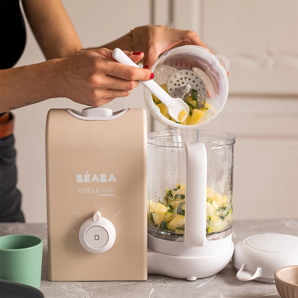 BEABA EXPRESS 4in1多功能食物調理機-奶杏色-細節圖4