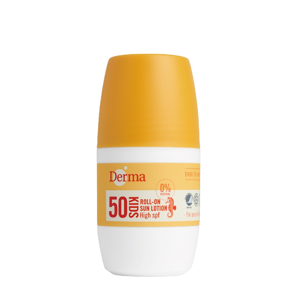 Derma丹麥德瑪 兒童滾珠防水防曬乳50ml-細節圖2